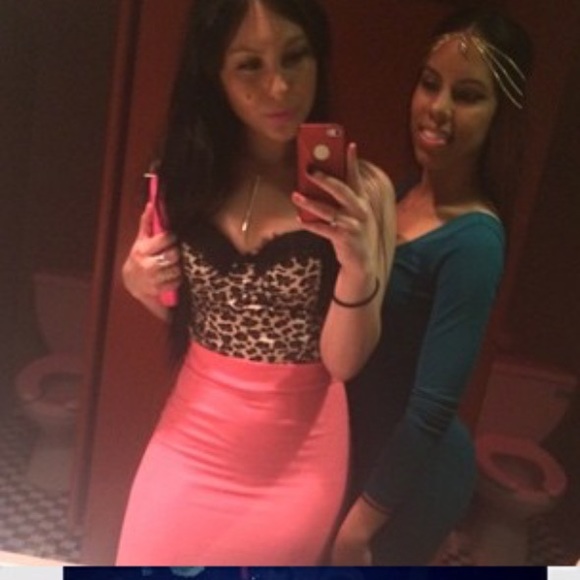 Silky lace top leopard lingerie top - Picture 4 of 5